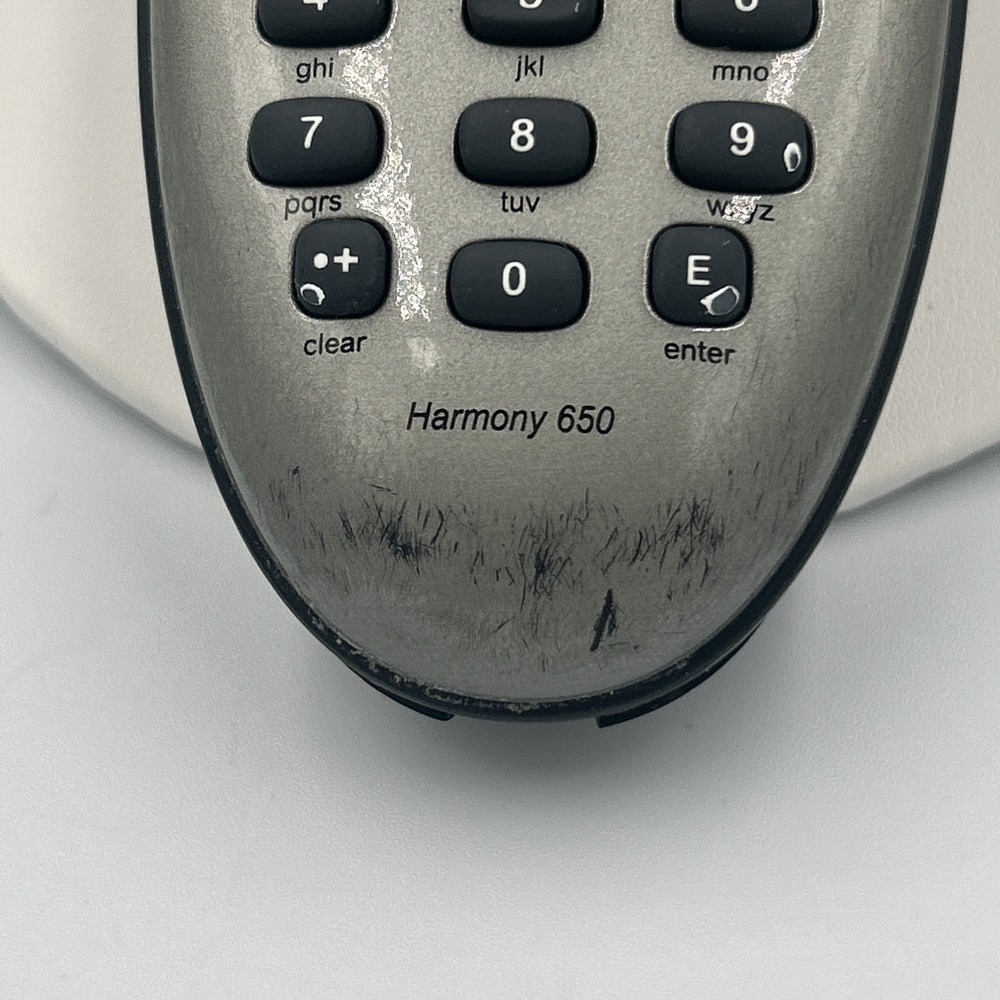 Genuine Logitech Harmony 650 Remote Control Universal Remote - Tested - Picture 3 of 8